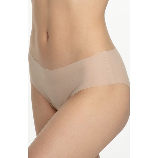 Bezszwowe figi damskie beżowe Mousse Classic, Kolor beżowy, Rozmiar M/L, Julimex ze sklepu Primodo w kategorii Majtki damskie - zdjęcie 185525884