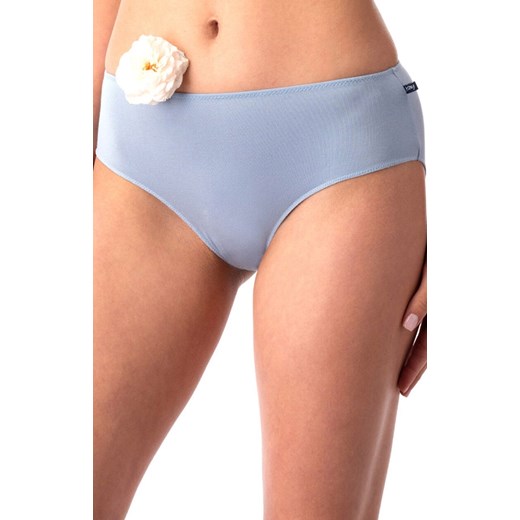 2-pack szare bambusowe majtki midi bikini LPC 001, Kolor szary, Rozmiar L, Key ze sklepu Primodo w kategorii Majtki damskie - zdjęcie 185525921