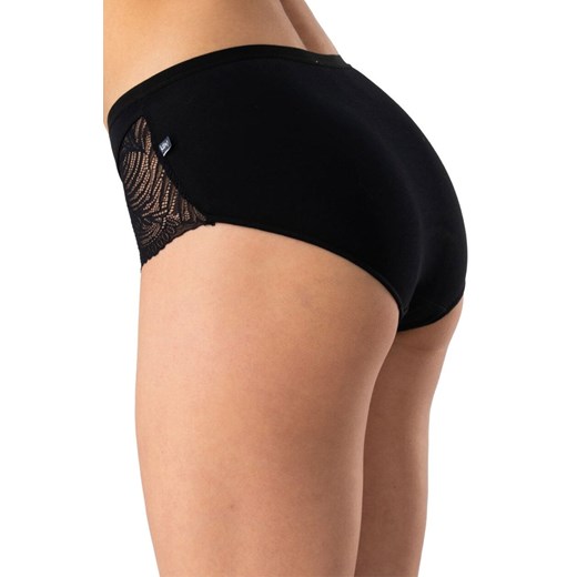 2-pack figi midi bikini z koronką czarne LPC 112, Kolor czarny, Rozmiar S, Key ze sklepu Intymna w kategorii Majtki damskie - zdjęcie 185526271