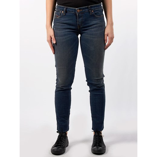 Diesel Clothes Dżinsy &quot;Gracey&quot;- Slim fit - w kolorze granatowym ze sklepu Limango Polska w kategorii Jeansy damskie - zdjęcie 185527010