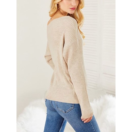 LA Angels Sweter w kolorze beżowym La Angels L promocja Limango Polska