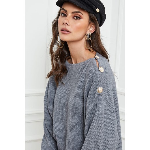 Joséfine Sweter &quot;Urbino&quot; w kolorze szarym Joséfine L okazyjna cena Limango Polska