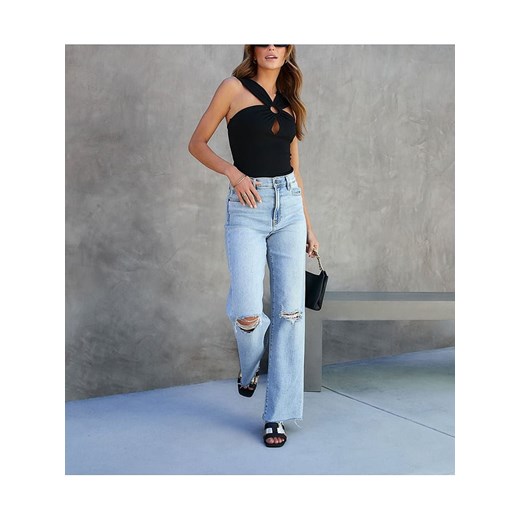 LA Angels Top w kolorze czarnym ze sklepu Limango Polska w kategorii Bluzki damskie - zdjęcie 185527500