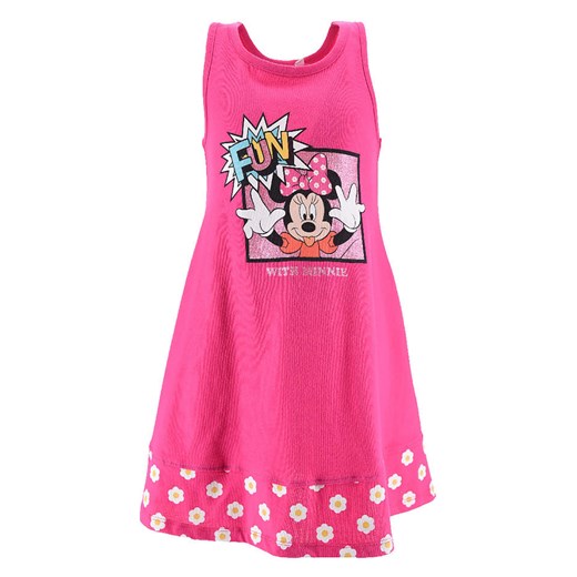 Disney Minnie Mouse Sukienka &quot;Minnie&quot; w kolorze różowym ze wzorem ze sklepu Limango Polska w kategorii Sukienki dziewczęce - zdjęcie 185527524