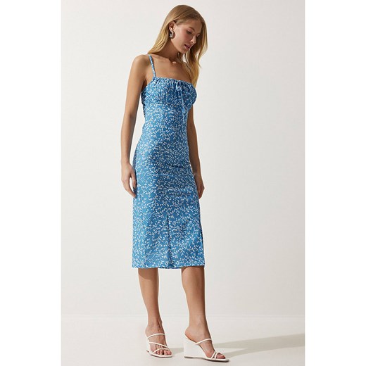 Happiness Istanbul Sukienka w kolorze błękitno-białym ze sklepu Limango Polska w kategorii Sukienki - zdjęcie 185527644