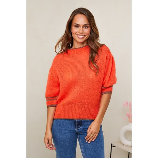 L'armoire de Suzette Sweter w kolorze pomarańczowym L'armoire De Suzette 34/36 wyprzedaż Limango Polska