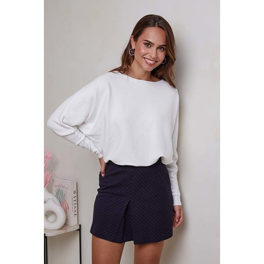 Soft Cashmere Sweter w kolorze białym Soft Cashmere 34/36 promocyjna cena Limango Polska