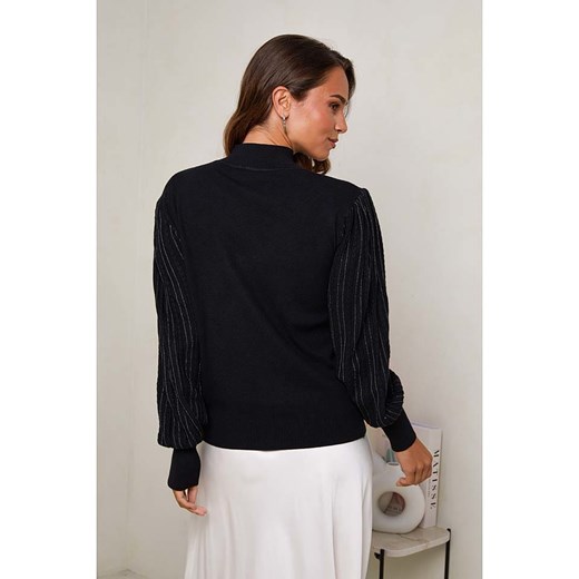 Soft Cashmere Sweter w kolorze czarnym Soft Cashmere 38/40 wyprzedaż Limango Polska