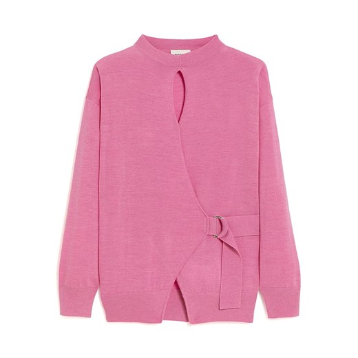 Rodier Wełniany sweter w kolorze jasnoróżowym Rodier M okazja Limango Polska