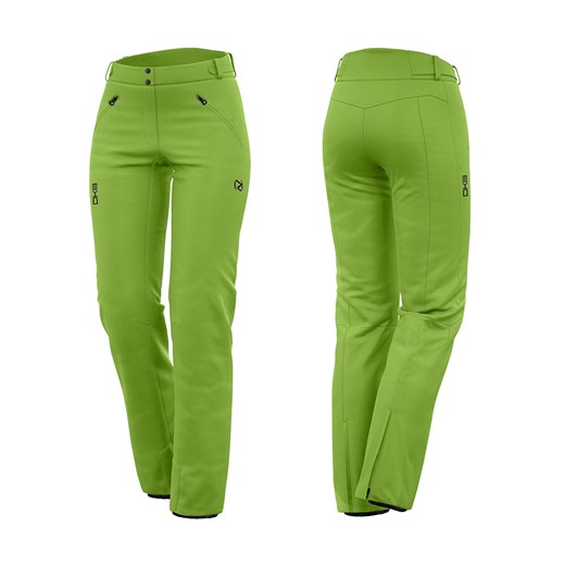 DKB Sport Spodnie narciarskie &quot;Flair&quot; w kolorze zielonym ze sklepu Limango Polska w kategorii Spodnie damskie - zdjęcie 185528601