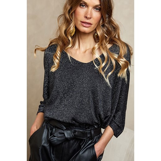 Joséfine Sweter &quot;Jigee&quot; w kolorze czarnym Joséfine L Limango Polska wyprzedaż