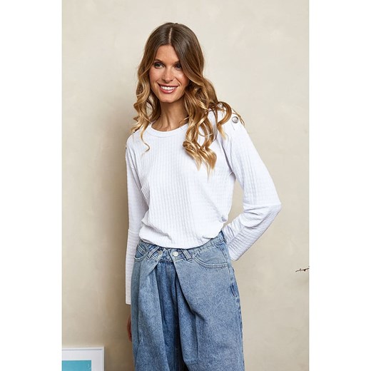 Joséfine Koszulka &quot;Lael&quot; w kolorze białym Joséfine L wyprzedaż Limango Polska