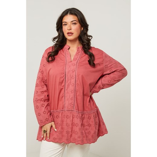 Curvy Lady Tunika w kolorze koralowym Curvy Lady 48/50 okazja Limango Polska