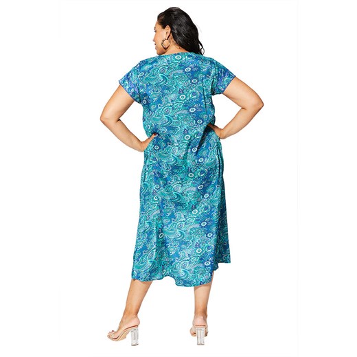 Aller Simplement Sukienka w kolorze niebieskim Aller Simplement 50/52 Limango Polska promocyjna cena