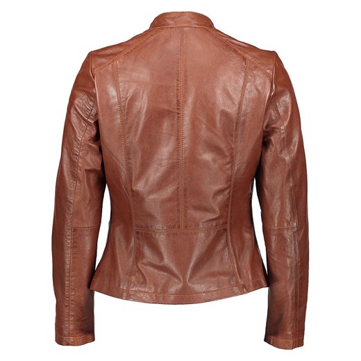 Bugatti Skórzana kurtka w kolorze jasnobrązowym Bugatti 36 okazyjna cena Limango Polska