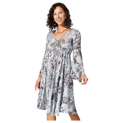 Ipanima Sukienka w kolorze błękitno-antracytowym ze sklepu Limango Polska w kategorii Sukienki - zdjęcie 185529984