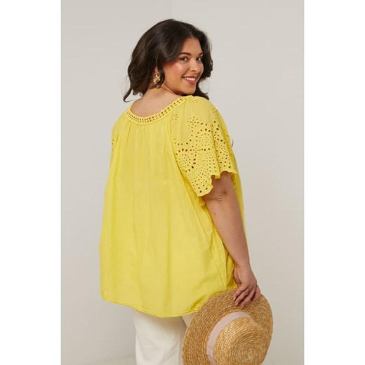 Curvy Lady Bluzka w kolorze żółtym Curvy Lady 44/46 Limango Polska okazja