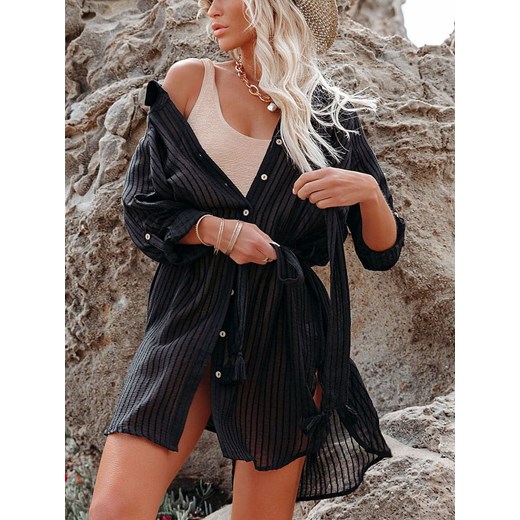 LA Angels Sukienka w kolorze czarnym ze sklepu Limango Polska w kategorii Sukienki - zdjęcie 185530541