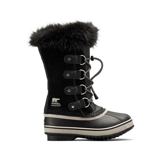 Sorel Botki zimowe &quot;Youth Joan Of Arctic&quot; w kolorze czarnym ze sklepu Limango Polska w kategorii Buty zimowe dziecięce - zdjęcie 185530691