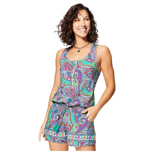 Ipanima Kombinezon w kolorze turkusowo-różowo-zielonym ze sklepu Limango Polska w kategorii Kombinezony damskie - zdjęcie 185531972