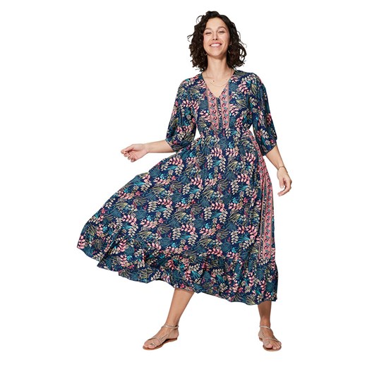 Ipanima Sukienka w kolorze granatowo-jasnoróżowym ze sklepu Limango Polska w kategorii Sukienki - zdjęcie 185531991