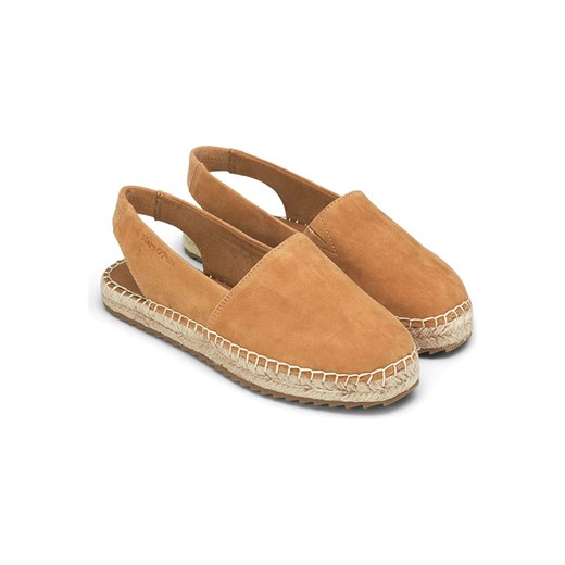 Marc O´Polo Skórzane espadryle w kolorze jasnobrązowym ze sklepu Limango Polska w kategorii Espadryle damskie - zdjęcie 185532030