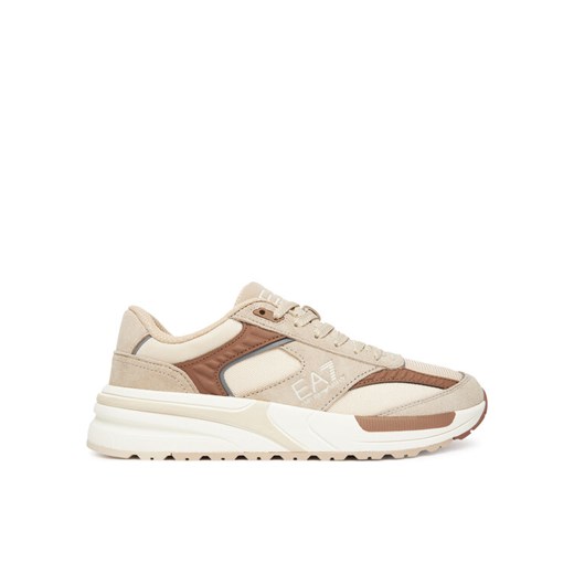 Sneakersy EA7 Emporio Armani 7X000359 AF19081 MZ167 Beżowy ze sklepu eobuwie.pl w kategorii Buty sportowe męskie - zdjęcie 185532234