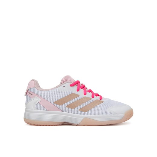 Buty do tenisa adidas Ubersonic JH5121 Biały ze sklepu eobuwie.pl w kategorii Buty sportowe dziecięce - zdjęcie 185532250