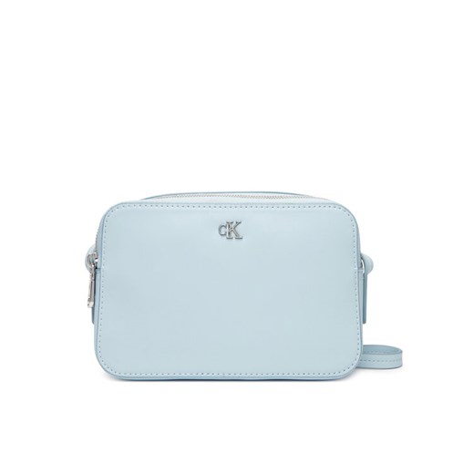 Torebka Calvin Klein Ck Camera Bag LV04F3173G Błękitny ze sklepu eobuwie.pl w kategorii Listonoszki - zdjęcie 185532252