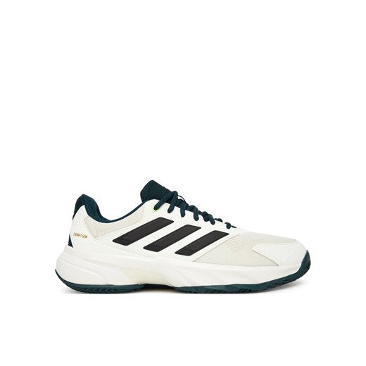 Buty do tenisa adidas CourtJam Control 3 Clay JH5137 Biały ze sklepu eobuwie.pl w kategorii Buty sportowe męskie - zdjęcie 185532304