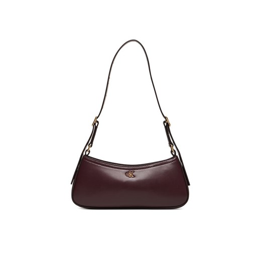 Calvin Klein Torebka Ck Small Shoulder Bag LV04F3170G Bordowy ze sklepu MODIVO w kategorii Listonoszki - zdjęcie 185533234