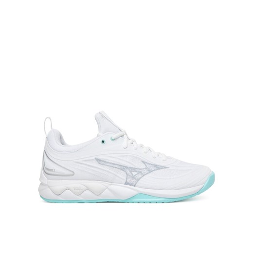 Mizuno Buty halowe Wave Luminous 3 V1GC2420 Biały ze sklepu MODIVO w kategorii Buty sportowe damskie - zdjęcie 185533292