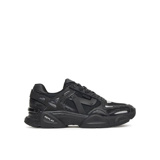 REPLAY Sneakersy GMS9M .000.C0017T Czarny ze sklepu MODIVO w kategorii Buty sportowe męskie - zdjęcie 185533302