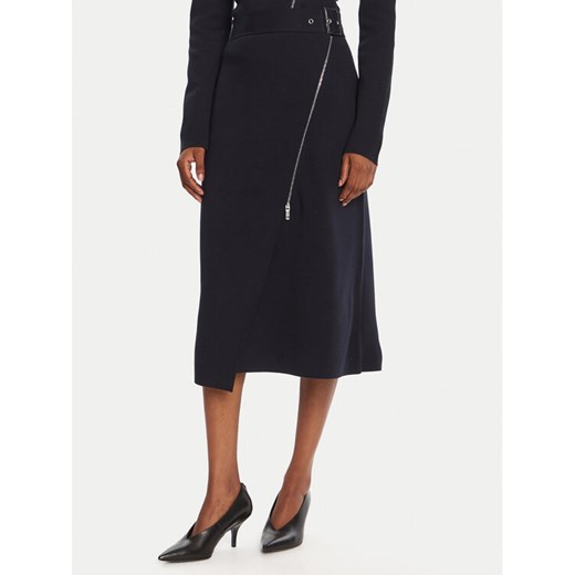 BOSS Spódnica midi Feliora 50542878 Granatowy Regular Fit ze sklepu MODIVO w kategorii Spódnice - zdjęcie 185533331