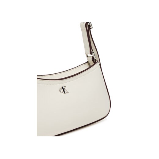 Calvin Klein Torebka Ck Small Shoulder Bag LV04F3170G Biały Calvin Klein OS MODIVO