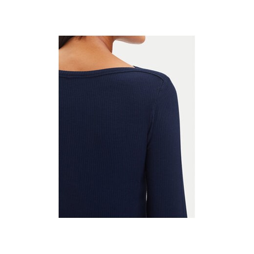 Tommy Hilfiger Bluzka WW0WW47309 Granatowy Slim Fit Tommy Hilfiger 3XL MODIVO