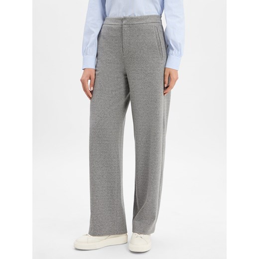 Drykorn Spodnie - Fae Kobiety Sztuczne włókno jasny szary marmurkowy ze sklepu vangraaf w kategorii Spodnie damskie - zdjęcie 185534681