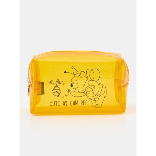 Sinsay - Kosmetyczka z nadrukiem Winnie the Pooh - żółty ze sklepu Sinsay w kategorii Kosmetyczki - zdjęcie 185536084