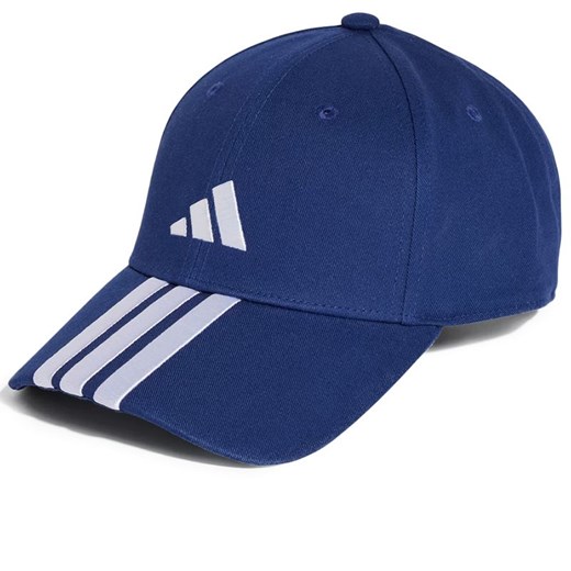 Czapka z daszkiem unisex adidas Sportswear 3-Stripes New Logo Baseball JP0384 - granatowa ze sklepu streetstyle24.pl w kategorii Czapki z daszkiem męskie - zdjęcie 185537913