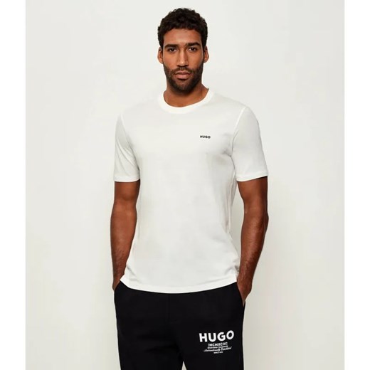 HUGO T-shirt Dero222 | Regular Fit ze sklepu Gomez Fashion Store w kategorii T-shirty męskie - zdjęcie 185537971