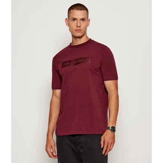 Karl Lagerfeld T-shirt | Regular Fit ze sklepu Gomez Fashion Store w kategorii T-shirty męskie - zdjęcie 185537972