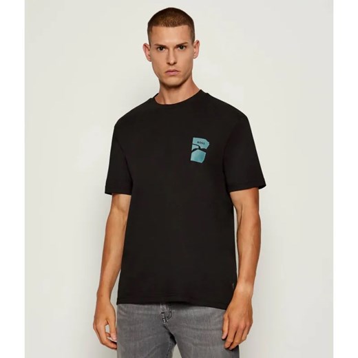 BOSS ORANGE T-shirt Te_structure | Regular Fit ze sklepu Gomez Fashion Store w kategorii T-shirty męskie - zdjęcie 185538053