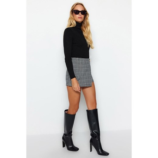 trendyol Szorty w kolorze czarno-białym Trendyol 38 promocyjna cena Limango Polska