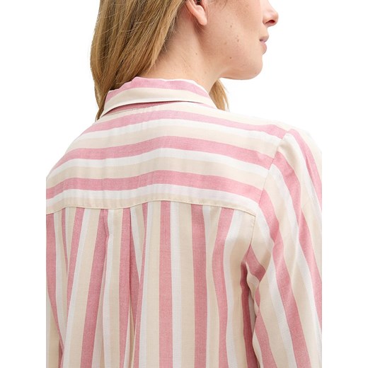 Tom Tailor Bluzka w kolorze jasnoróżowo-beżowo-białym Tom Tailor 42 okazja Limango Polska