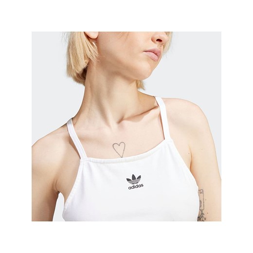 adidas Top w kolorze białym XL promocyjna cena Limango Polska