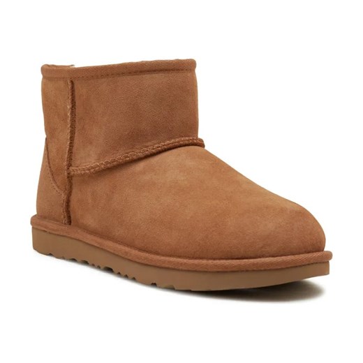 UGG Skórzane śniegowce KIDS CLASSIC MINI II ze sklepu Gomez Fashion Store w kategorii Buty zimowe dziecięce - zdjęcie 185542682