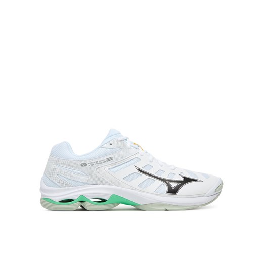Mizuno Buty halowe Wave Voltage 2 V1GA2460 Biały ze sklepu MODIVO w kategorii Buty sportowe męskie - zdjęcie 185543370