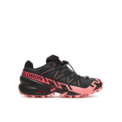 Salomon Buty do biegania Speedcross 6 Gore-Tex L47880400 Szary ze sklepu MODIVO w kategorii Buty sportowe damskie - zdjęcie 185543430
