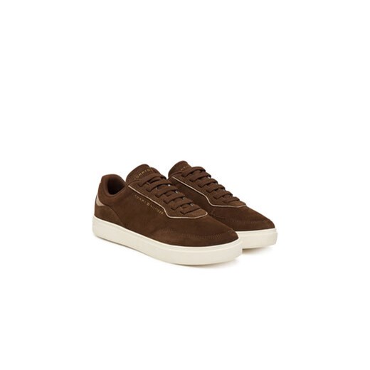 Tommy Hilfiger Sneakersy Casual FW0FW09050 Brązowy Tommy Hilfiger 38 MODIVO