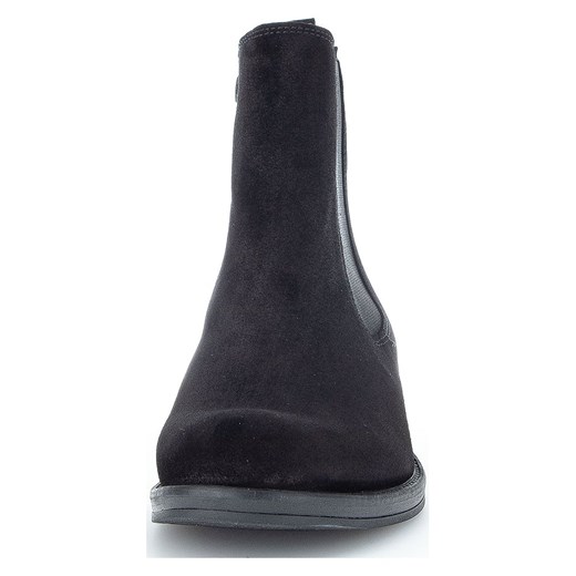 Gabor Skórzane botki w kolorze czarnym Gabor 38,5 okazyjna cena Limango Polska